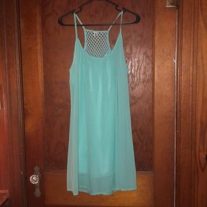 Teal dress